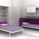 Cool Model of Small Simple Bedroom Modern Minimalist Interior Marble Floor